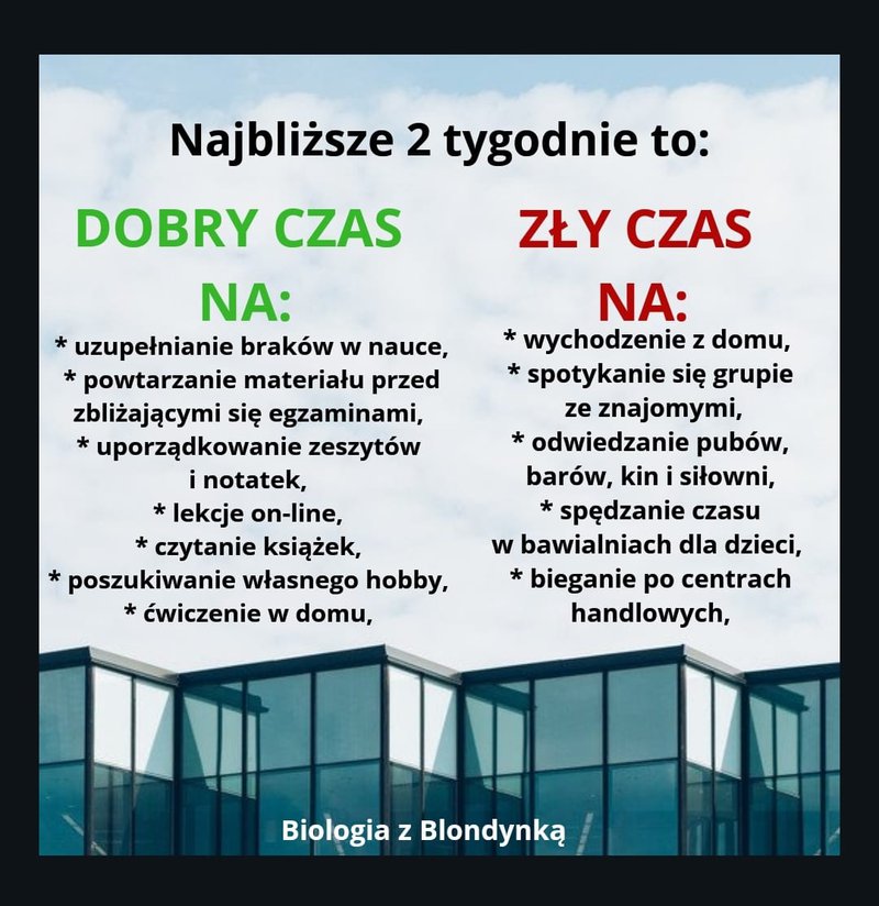 źródło FB: Biologia z Blondynką